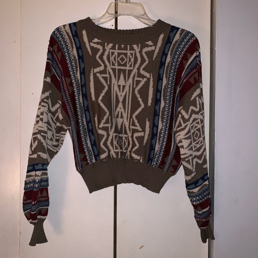 Crop sweater